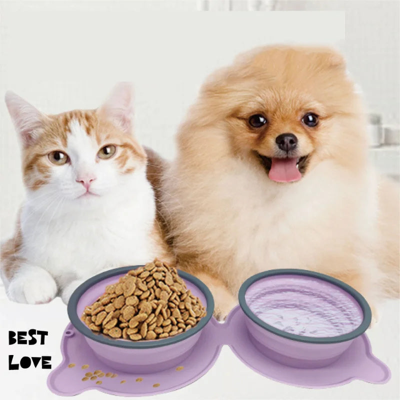 Silicone Dog and Cat Food Bowls™